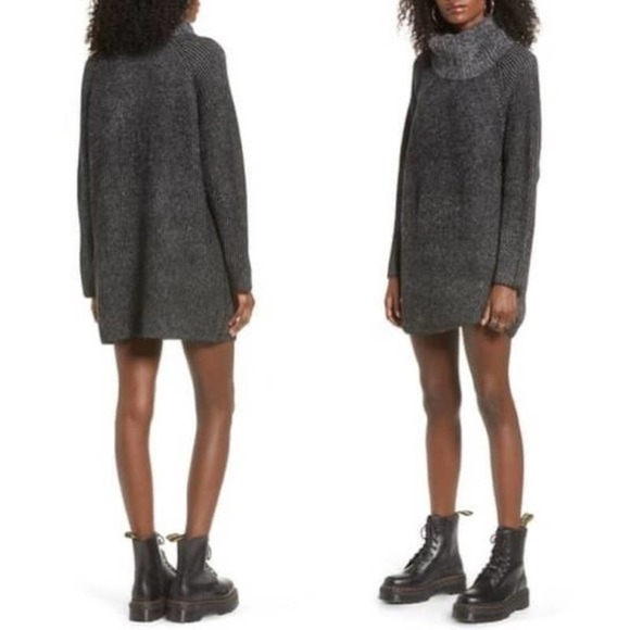 Topshop Turtleneck Sweater Dress Size 2 